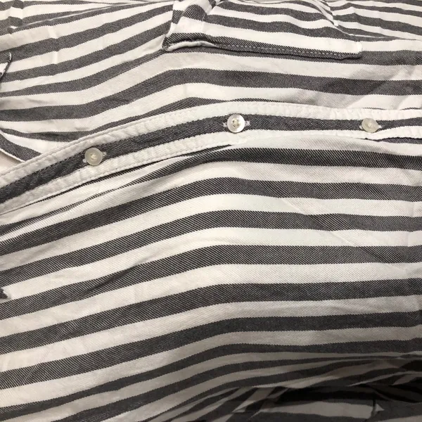 Hollister Oversized Striped Button Up - Image 3