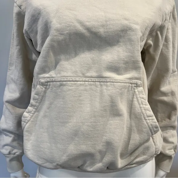 Talentless Heavyweight Hoodie in Bone - Image 3