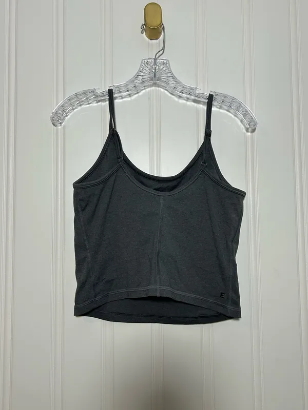 Everlane Perform Tank Top Cropped Grey size medium  - Image 2