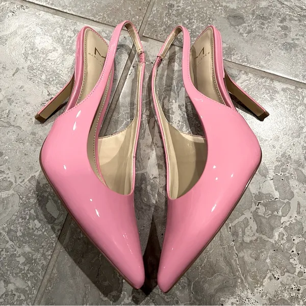 Marc Fisher LTD Emalyn Slingback Pumps in Medium Pink, Size 8 (Sold Out) $140 - Image 6