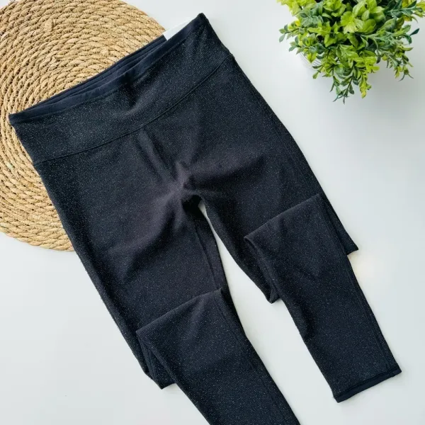 AERIE Chill Play Move Glitter Leggings Size‎ Medium NWT - Image 3