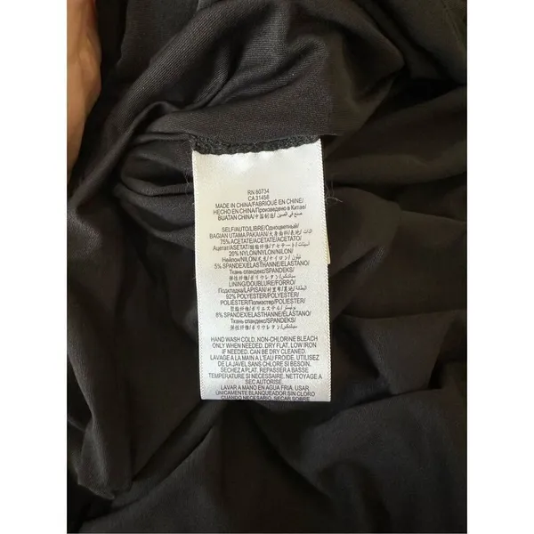 NWT BCBGMaxazria Black "Danicka" Dress, Size 6 - Image 10