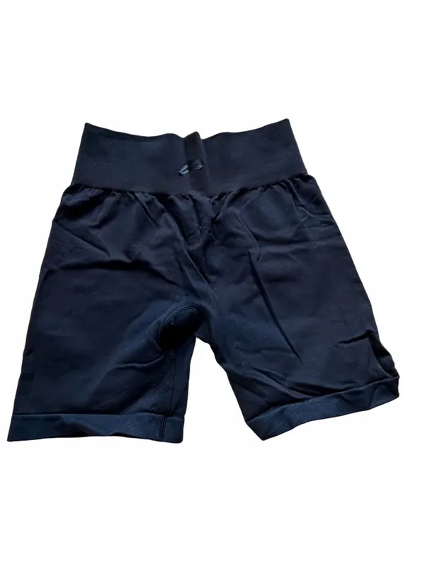 Pursue Fitness Women's Black High-Waist Athletic Shorts - Image 2