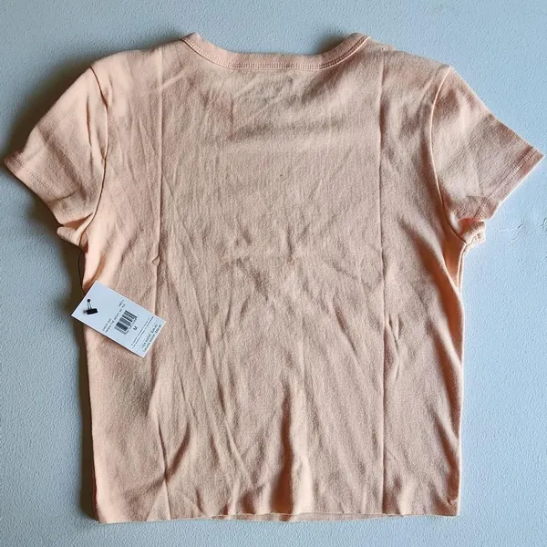 NWT Billabong pink graphic crop tee - Image 2