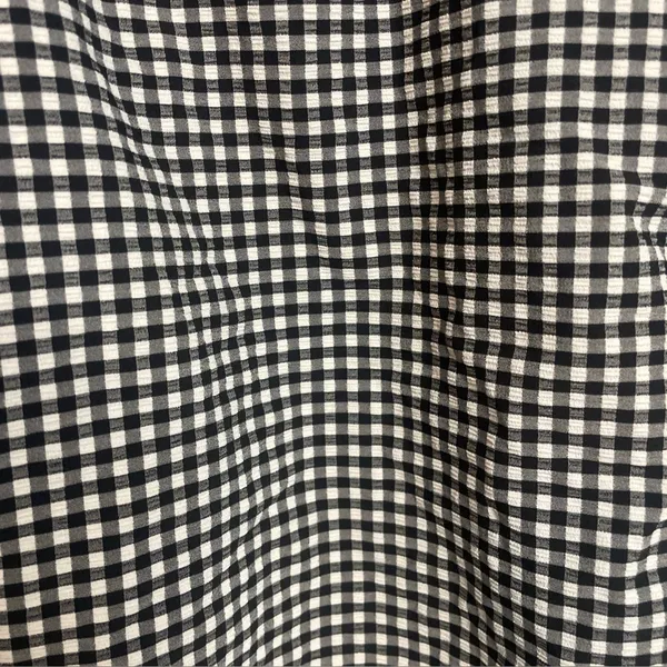 Kona Sol One Piece Swimsuit Womens Large 12/14 Black Gingham Check High Coverage - Image 3