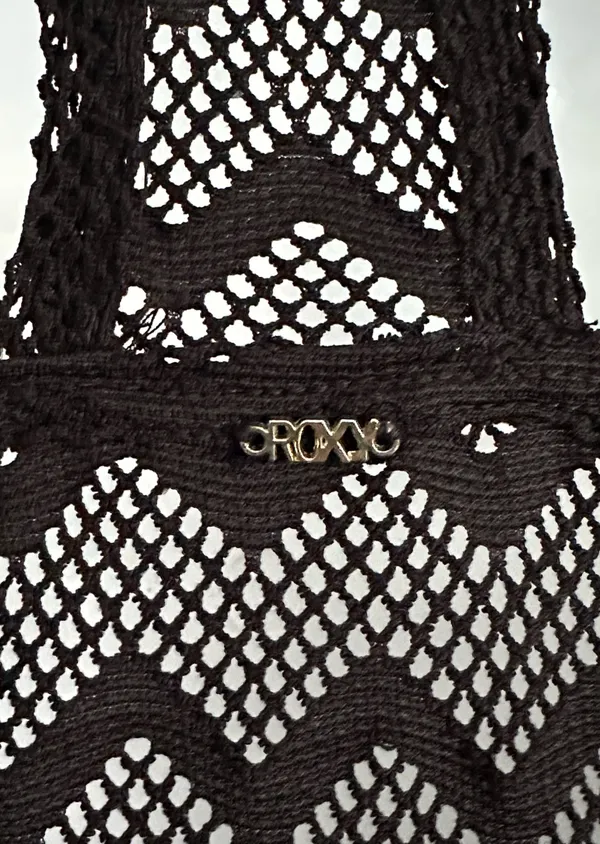Roxy Black Swim Cover-Up No Size Tag (M) - Image 3