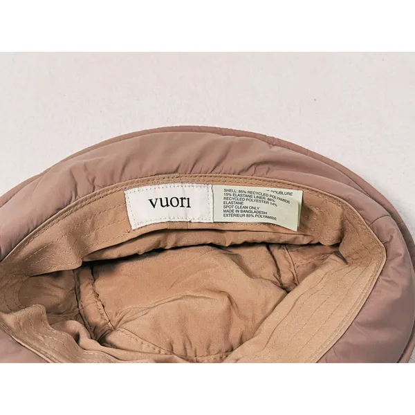 NWT Vuori Canyons Insulated Bucket Hat Unisex XS/S Tan Outdoor Hiking Travel - Image 7