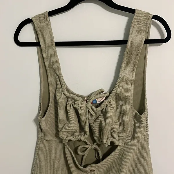 Free People Women's Olivia Mini Dress Size L - Image 3