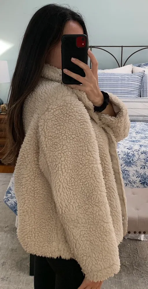 PacSun Teddy Jacket Never Worn - Image 7