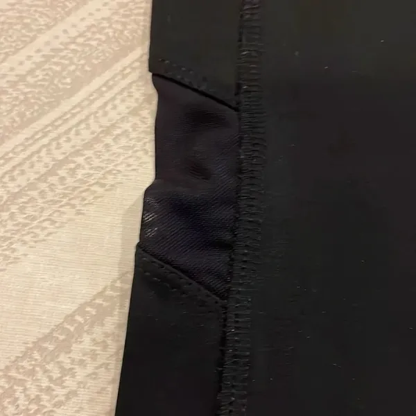 Strut This Women’s Black High Waist Mesh Panel Leggings - Image 5
