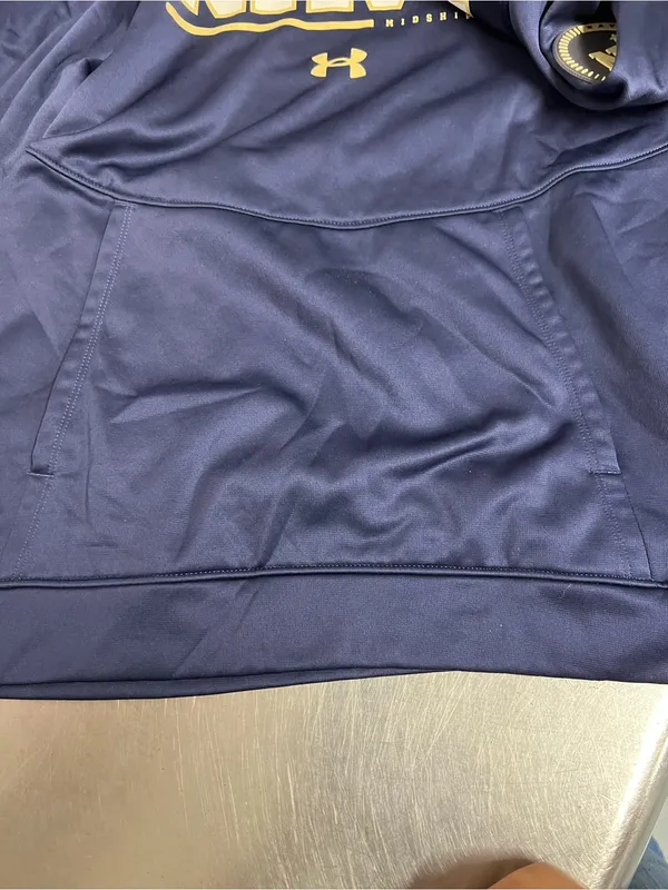 Under Armour Naval Academy Blue Women’s Hoodie - Size Small - VGUC - Image 7