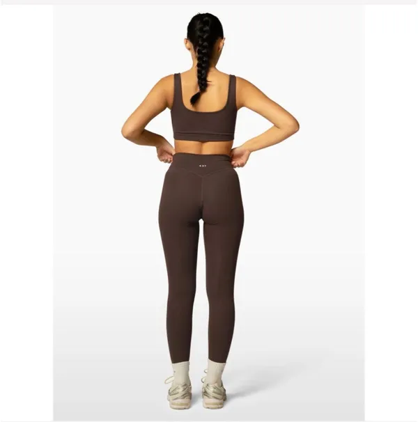 437 Leggings The Seven Four Three V Espresso - Image 2