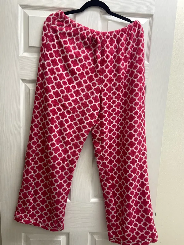 Pink and white Pajama Mania pyjama set Size XL #loungewear #cozy #CoquetteStyle #SoftAesthetic #cozy - Image 2