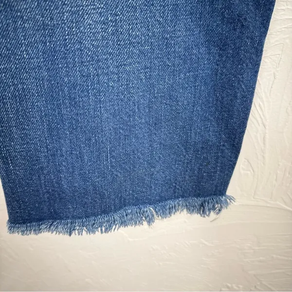 Madewell Blue The Perfect Vintage Jeans Womens 26 Raw Hem High Rise Denim Casual - Image 10