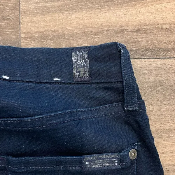 7 For All Mankind Jeans. Size: 25. Dark Wash, Skinny. - Image 5