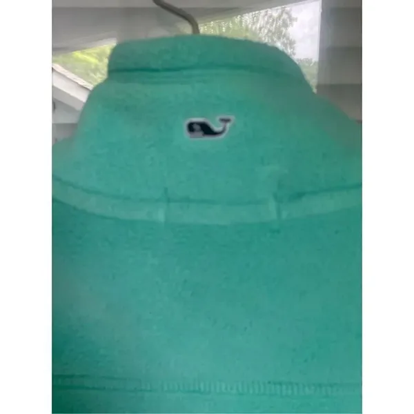 Vineyard Vines Mint Green Fleece Vest Size S - Image 6