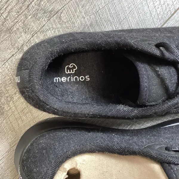 Merinos Lace Up Black With Black Soles Sneakers Size 10 NWT - Image 10