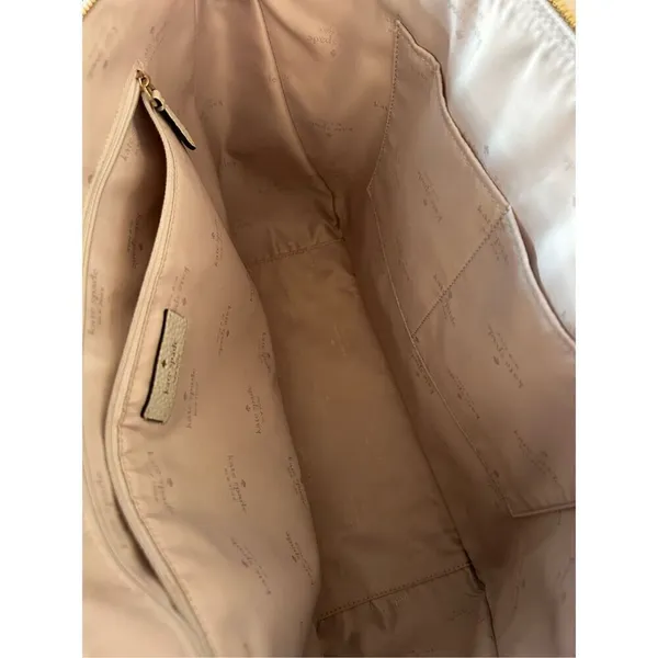 Kate Spade white tote shoulder bag size 16×11×6 - Image 3