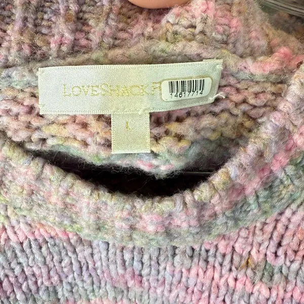 LoveShackFancy‎ Women's Aquarius Pullover Sweater Size Large - Image 4