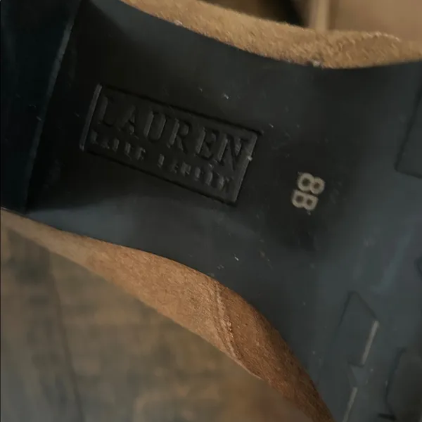 Lauren Ralph Lauren Brown Suede Ankle Boots - Image 3
