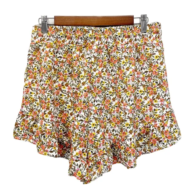 Wild‎ Fable Ruffled Shorts Womens Medium Cottagecore Floral Boho Feminine Dainty - Image 2