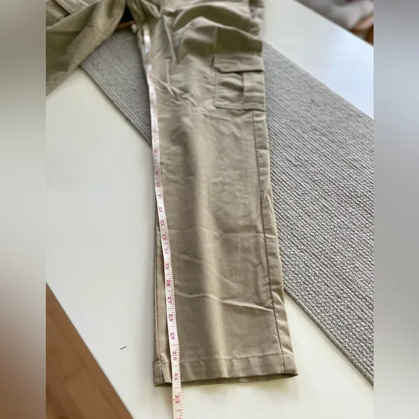 Dickies Flex Slim Straight Cargo Workwear Khaki Pants Size 31 x 32 - Image 4