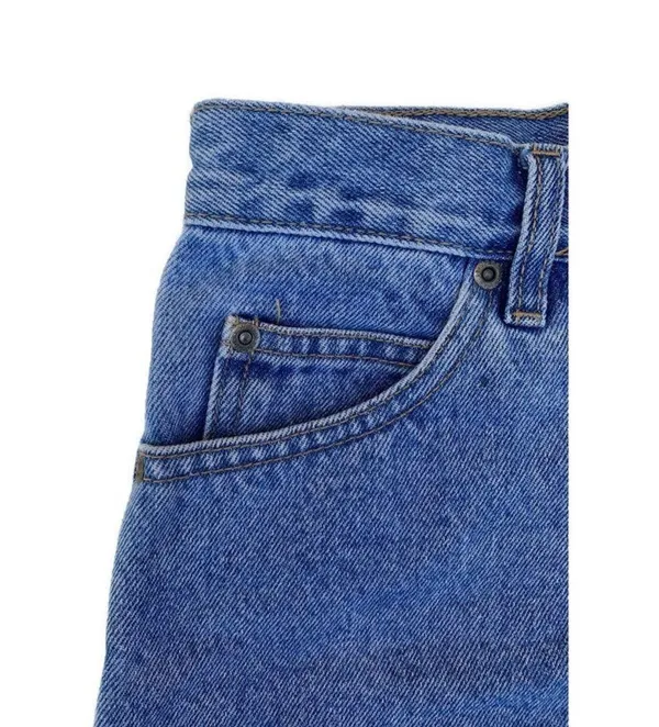 Vintage Honors Distressed Blue Denim Shorts - Image 5