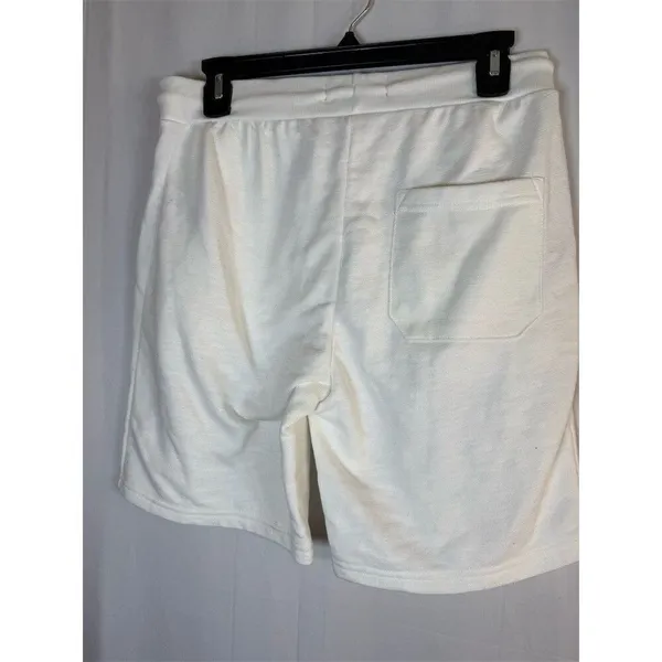 Primark Sweatshorts Womens Size S Ivory Drawstring Waist Pockets - Image 8