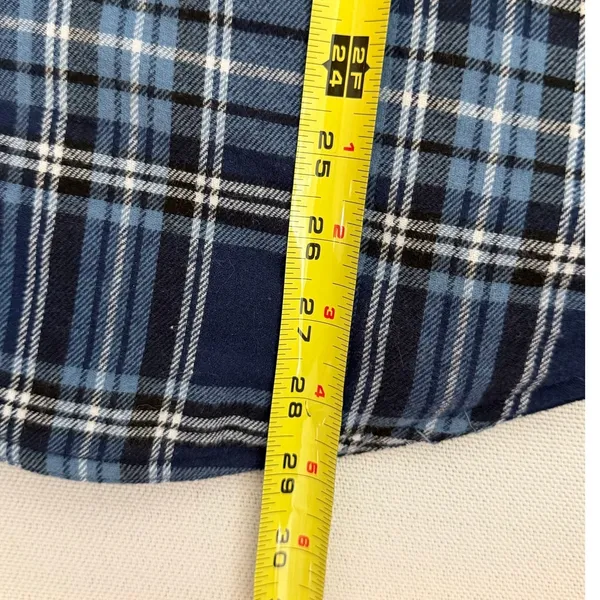Tough Duck Women's Plush Pile-Lined Flannel Work Hoodie size large - Image 5