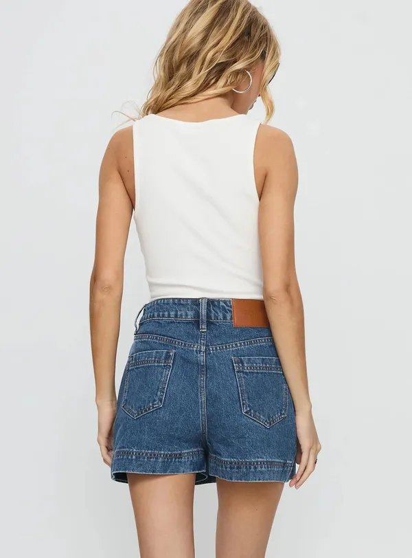 Princess Polly Gazelle Denim Skort - Image 2