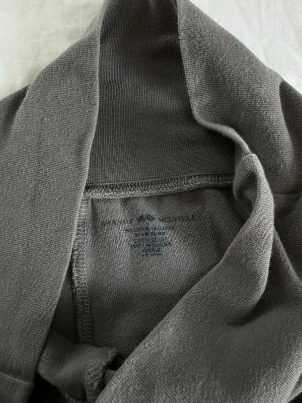 Brandy Melville Black Wide Leg Pant - Image 8