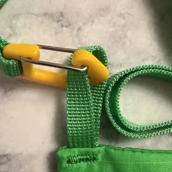 Baboon To The Moon B2TM‎ Sacoche Crossbody Bag One Size Bright Green Nylon - Image 9