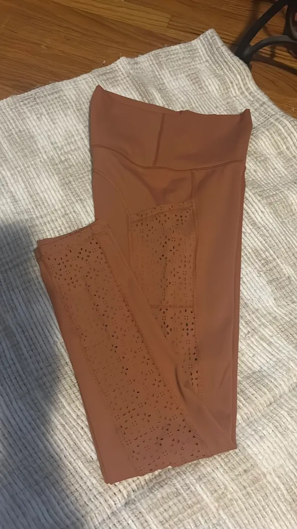 Aerie Orange  Leggings - Image 2