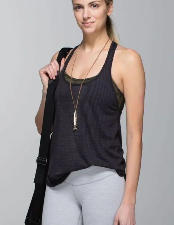 Lululemon 105 F Singlet (Seriously Light Luon) - Black - 4 - Image 4