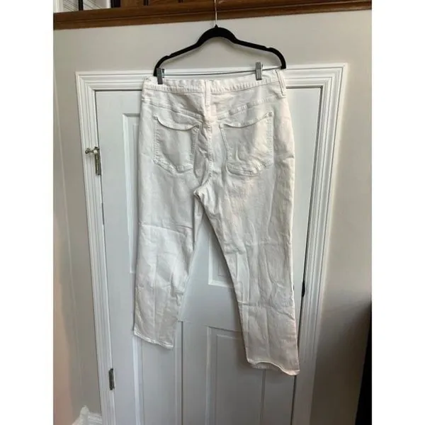 Madewell white jeans size‎ 33 - Image 3