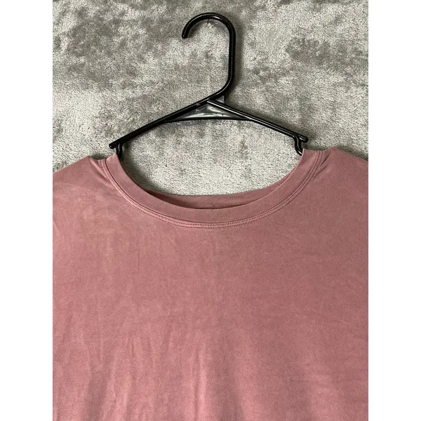 Lululemon Open Tie Back Short Sleeve Top Spiced Chai Yoga Pilates Athleisure 2 - Image 2