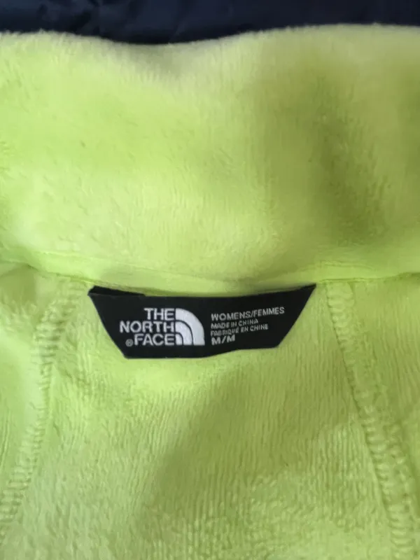 The North Face Women’s DryVent Fleece-Lined 3-in-1 Waterproof Jacket Size Medium (Navy/Lime) - Image 3