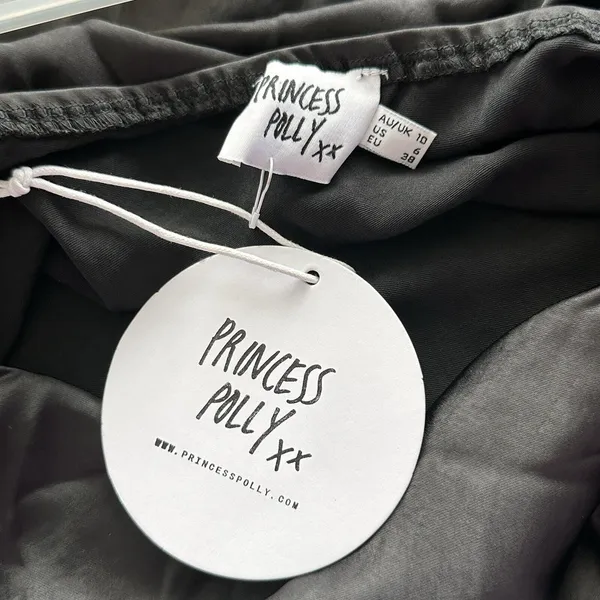 NWT Princess Polly Star Power Black long sleeves Mini Dress size 6 - Image 4