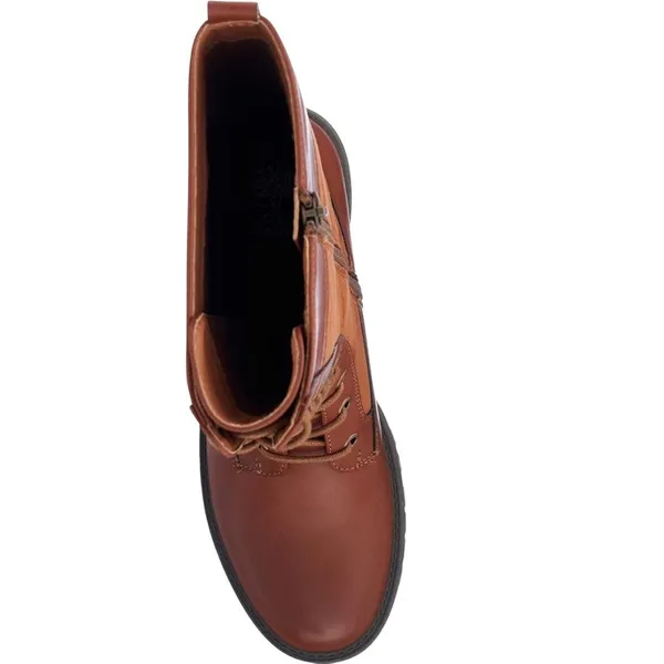 G.C. Vegan Leather Boots Brown Size 8.5 - Image 2