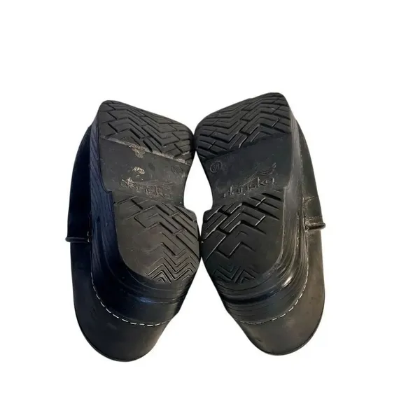Dansko US 6 EU 36 Black Leather Slip On Clog Professional Classic Comfort - Image 7