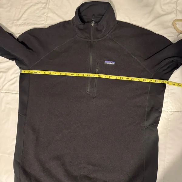 Patagonia Performance Better Sweater 1/4 Zip Fleece Black Mens XXL 2XL Polartec - Image 4