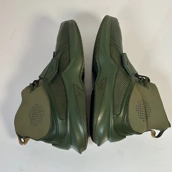 Puma Fenty by Rihanna Trainer Mid‎ Geo Cypress Green 190398 02 Womens Size 6 - Image 4