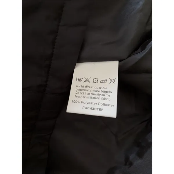 Erfo Quilted Vest Womens Size 12 Black Gorpcore Outdoor Quiet Luxury Travel EU42 - Image 5