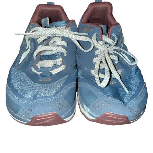 Altra Lone Peak 5 Majolica Blue Trail Running Shoes ALOA4VR7408 Womens 8 no sole - Image 3