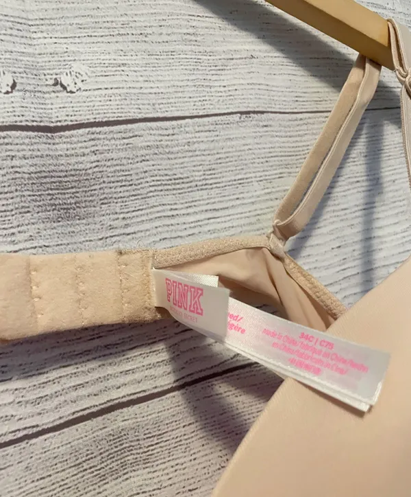 VS PINK Nude Bra Size 34C - Image 4