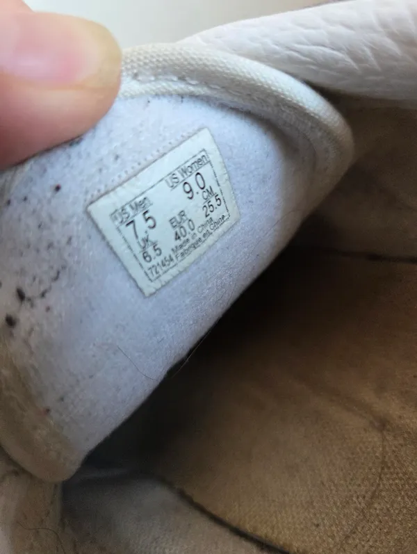 Vans Patchwork Sneakers Low Top Gray Custom Chill Chupapi Unisex M 7.5 W 9 - Image 9