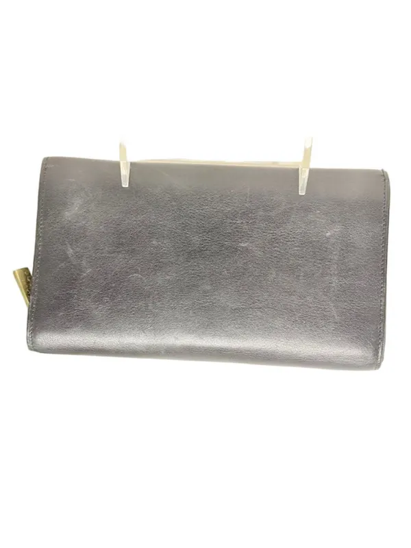 Vintage Ralph Lauren Black Leather Trifold Checkbook Wallet Black 7.5x4.5 inches - Image 4