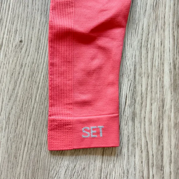 SET Active Sculptflex Seamless Leggings Coral Pink Size XS - Image 3