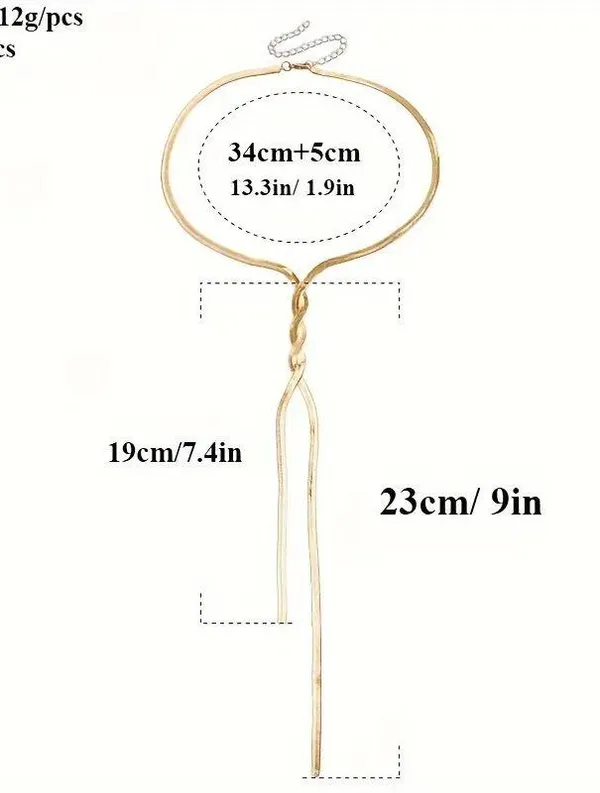 NEW Long dangle necklace, gold necklace, gold jewelry, beautiful party jewelry - Image 4