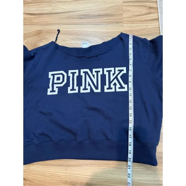 Victoria Secret Pink Everyday Lounge Off Shoulder boat neck sz XL - Image 8